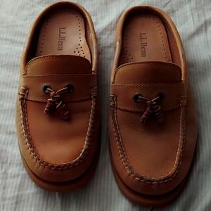 L.L Bean loafers mens 7 brown leather